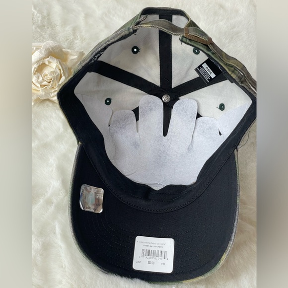 New with tags GREEN BAY PACKERS OFFICIAL NFL HAT GREEN CAMO . ADJUSTABLE w/logo - Picture 7 of 7